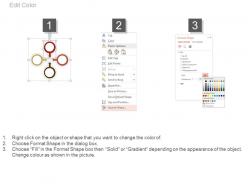 47811375 style circular hub-spoke 4 piece powerpoint presentation diagram infographic slide