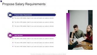 Propose Salary Requirements In Powerpoint And Google Slides Cpb