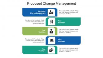 Proposed change management ppt powerpoint presentation slide cpb
