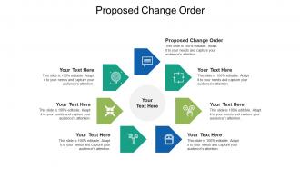 Proposed change order ppt powerpoint presentation slides graphics pictures cpb
