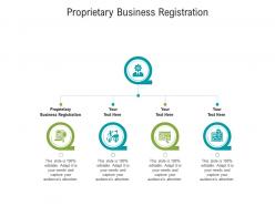 Proprietary business registration ppt powerpoint presentation slides download cpb