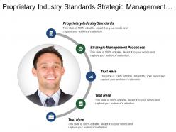 Proprietary industry standards strategic management processes company organization