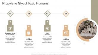 Propylene Glycol Toxic Humans In Powerpoint And Google Slides Cpb