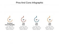 Pros and cons infographic ppt powerpoint presentation infographics portfolio cpb