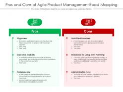 Pros and cons of agile product management road mapping