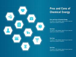 Pros and cons of chemical energy ppt powerpoint presentation infographics