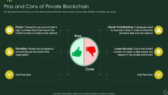 Pros And Cons Of Private Blockchain Cryptographic Ledger