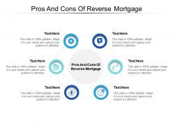 Pros and cons of reverse mortgage ppt powerpoint presentation pictures guide cpb