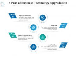 Pros Business Technology Communication Illustrating Marketing Responsibility