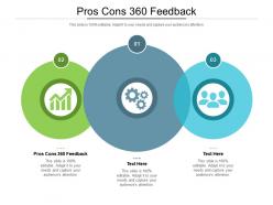 Pros cons 360 feedback ppt powerpoint presentation design templates cpb