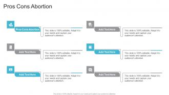 Pros Cons Abortion In Powerpoint And Google Slides Cpb