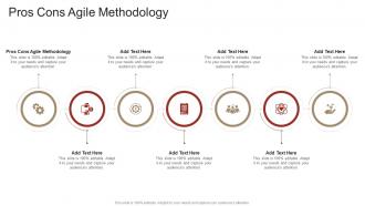 Pros Cons Agile Methodology In Powerpoint And Google Slides Cpb