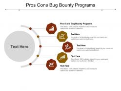 Pros cons bug bounty programs ppt powerpoint presentation slides themes cpb