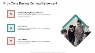 Pros Cons Buying Renting Retirement In Powerpoint And Google Slides Cpb