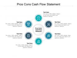 Pros cons cash flow statement ppt powerpoint presentation file grid cpb