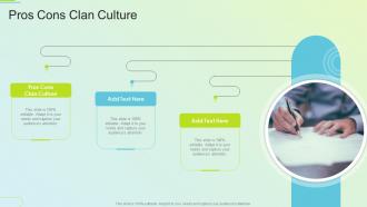 Pros Cons Clan Culture In Powerpoint And Google Slides Cpb