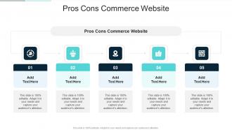 Pros Cons Commerce Website In Powerpoint And Google Slides Cpb