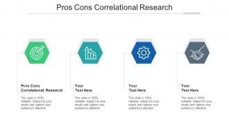 Pros Cons Correlational Research Ppt Powerpoint Presentation Gallery Rules Cpb