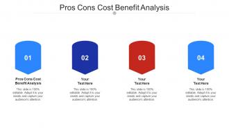 Pros Cons Cost Benefit Analysis Ppt Powerpoint Presentation Infographics Mockup Cpb