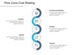 Pros cons cost sharing ppt powerpoint presentation inspiration example file cpb