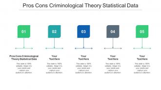 Pros Cons Criminological Theory Statistical Data Ppt Powerpoint Presentation Outline Example Cpb