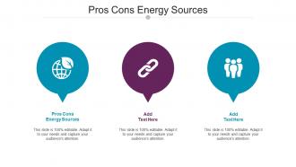 Pros Cons Energy Sources Ppt Powerpoint Presentation Summary Graphics Cpb