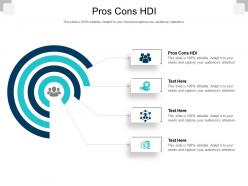 Pros cons hdi ppt powerpoint presentation ideas inspiration cpb