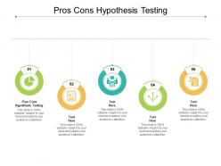 Pros cons hypothesis testing ppt powerpoint presentation gallery slides cpb