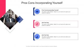 Pros Cons Incorporating Yourself In Powerpoint And Google Slides Cpb