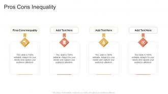 Pros Cons Inequality In Powerpoint And Google Slides Cpb