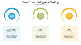 Pros Cons Intelligence Testing In Powerpoint And Google Slides Cpb