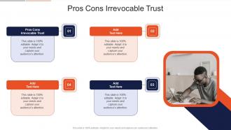 Pros Cons Irrevocable Trust In Powerpoint And Google Slides Cpb