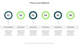 Pros Cons Method In Powerpoint And Google Slides Cpb