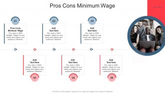Pros Cons Minimum Wage In Powerpoint And Google Slides Cpb