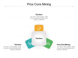 Pros cons mining ppt powerpoint presentation model shapes cpb