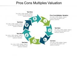 Pros cons multiples valuation ppt powerpoint presentation portfolio layout ideas cpb