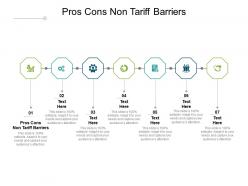 Pros cons non tariff barriers ppt powerpoint presentation summary maker cpb