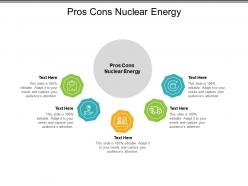 Pros cons nuclear energy ppt powerpoint presentation show microsoft cpb