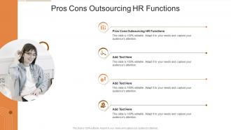 Pros Cons Outsourcing Hr Functions In Powerpoint And Google Slides Cpb