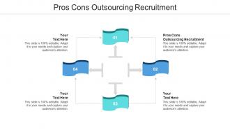 Pros cons outsourcing recruitment ppt powerpoint presentation portfolio background images cpb