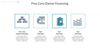 Pros cons owner financing ppt powerpoint presentation visual aids gallery cpb