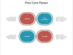 Pros cons person ppt powerpoint presentation gallery master slide cpb