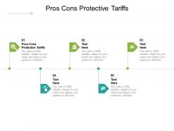 Pros cons protective tariffs ppt powerpoint presentation professional templates cpb