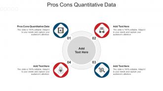 Pros Cons Quantitative Data Ppt Powerpoint Presentation Slides Picture Cpb