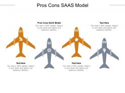 Pros cons saas model ppt powerpoint presentation infographics graphics example cpb