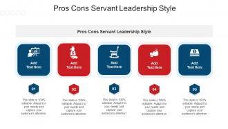 Pros Cons Servant Leadership Style In Powerpoint And Google Slides Cpb