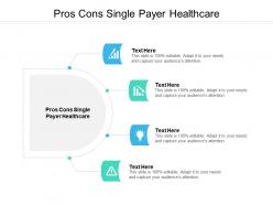 Pros cons single payer healthcare ppt powerpoint presentation file microsoft cpb