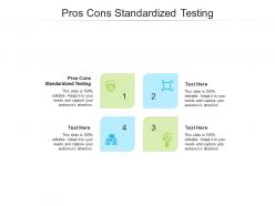 Pros cons standardized testing ppt powerpoint presentation styles topics cpb