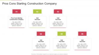 Pros Cons Starting Construction Company In Powerpoint And Google Slides Cpb