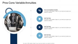 Pros Cons Variable Annuities In Powerpoint And Google Slides Cpb